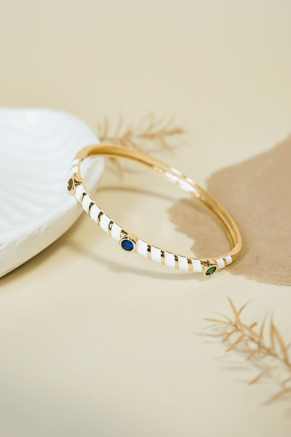 Iceburst Enamel Bracelet