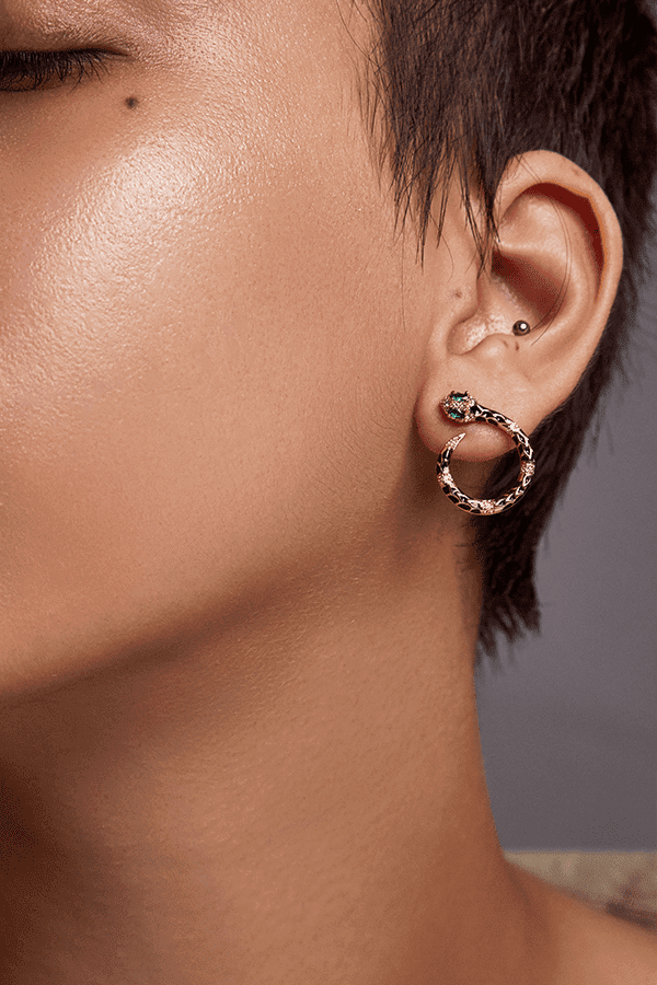 Serpentine Earrings